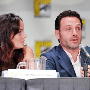 Andrew Lincoln and Sarah Wayne Callies