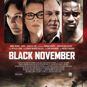 Kim Basinger, Mickey Rourke and Sarah Wayne Callies in Black November (2012)