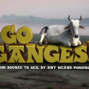 From the documentary Go Ganges! which traces Indias 1557mile National River from source to sea by cyclerickshaw rowboat and any means possible