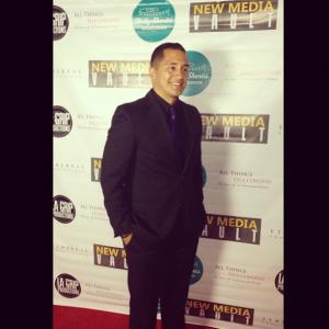 Rick Mancia attends  Screens at the 9th Annual Hollyshorts Film Festival New Media Vault after party