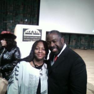 With Les Brown at Charles H Wright Museum