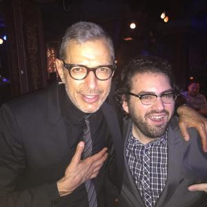 Michael Wiener with Jeff Goldblum