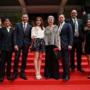 Cannes 2014 Bird People Premiere with Josh Charles Clark Johnson and Anais Demoustier