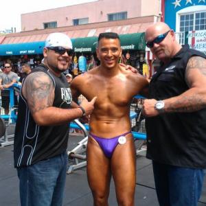 Venice Muscle Beach BodyBuilding Show With Reality T.V Stars Matt & Froy of Reality T.V Show : Operation Repo 2011
