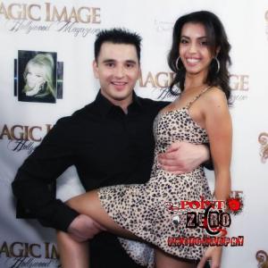 Me On The Red Carpet With Miss Egypt For Magic Image Hollywood Magazine