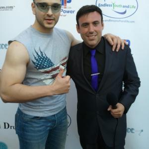 On The Red Carpet of Bare Knuckle Streets Of Rage Promo  The Grove Shape Up America Fitness Expo 2011