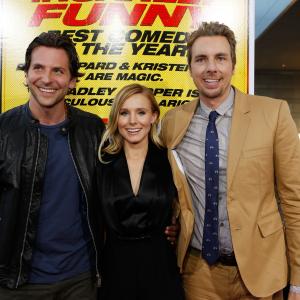 Kristen Bell Bradley Cooper and Dax Shepard at event of Hit and Run 2012
