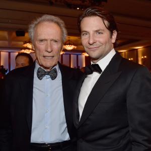 Clint Eastwood and Bradley Cooper