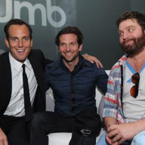 Will Arnett, Bradley Cooper and Zach Galifianakis