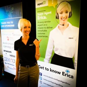 Jessica Sirls as Erica for Aspect Software at ACE Convention 2014