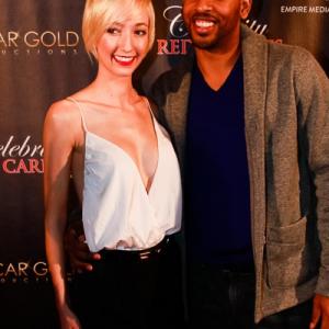 Awards Lounge Honoring the 71st Golden Globes with actor Eddie Flake