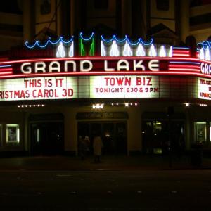 TownBiz showing at the GrandLake Theatre in OaklandCa