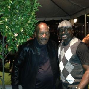 Tjay with Jim Brown