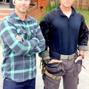 Remote Survival TV Show Hosts and Survival Guides Cliff Hodges and Alex Coker on the National Geographic Channel