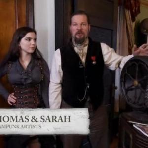 Sarah Hunter and Thomas Willeford on Odd Folks Home S1E05