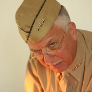As a WWII American General.