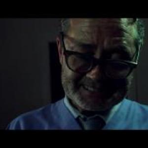 screen shot of THRESHOLD FILMS sicfi short In 7 MINUTES I play the evil doctor