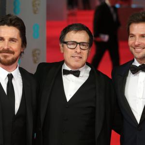 Christian Bale, Bradley Cooper and David O. Russell