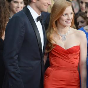Bradley Cooper and Jessica Chastain