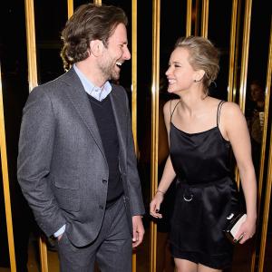 Bradley Cooper and Jennifer Lawrence at event of Serena 2014
