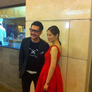 Gala Premiere of Love and Faith 25 Feb 2015 with coactor Ferry Salim