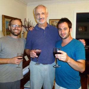 Michael Gross withe the Howling Wolf Productions team