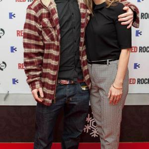 Stephen Cromwell and Denise Mccormack at the premier of Element Pictures Red Rock