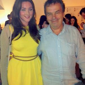 With Neil Jordan at 20th Anniversary Reception for The Crying Game Dublin