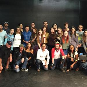 The cast and crew of The Night Everything Changed
