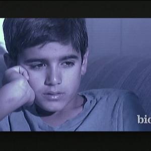 Evan Portraying young Bobby Joe Long on BIO Channel TV show, Killer Profiles:Bobby Joe Long (2012)