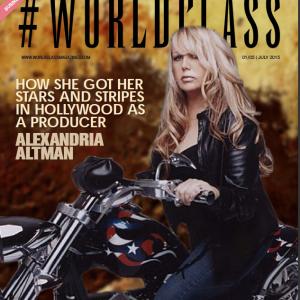 Celebrity World Class Magazine Alexandria Altman -July 2015 issue