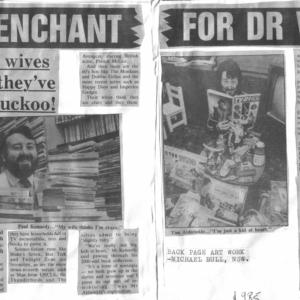 Paul Kennedy and Tim Aldwinckle in the local press during the 1980s