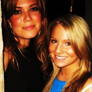 Ashley Rose and Mandy Moore at Mandy Moores Fashion Line Opening