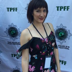 Jocelyn Montoya at The Peoples Film Festival