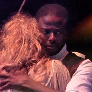 Still of Myles Grier and Chandler Patton in the stage play The Legend of Bonny Anne Bonny 2014
