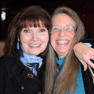 Meeting fb friend for 1st time...with writer/producer Pamela Glasner at Sturbridge screening of 