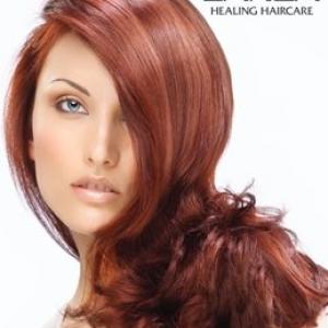 Tatiana DeKhtyar in the LANZA healing hair care line ad campaign
