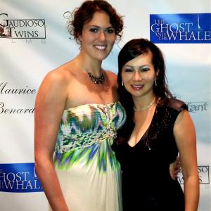 Rachael Meyers and Joan Wong at a screening of 
