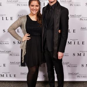 LR Rachel Keteyian and Aaron Keteyian at the Smile Premiere Event