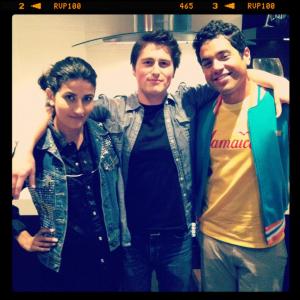 Hina Khan, Andrew Keives, and Ricardo Vázquez in Death to Prom