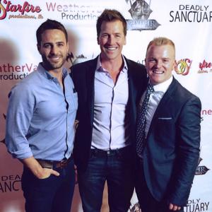 Marco Dapper Paul Greene and Jarom Smith at a Premiere
