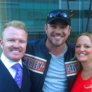 Me with Dean Cain and Angela Smith