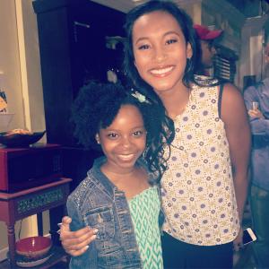 At the live taping of Instant Mom with Sydney Park
