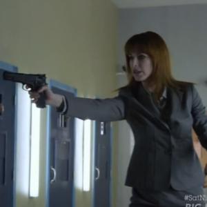 Jeff Reyes and Diane Neal in A Wardens Ransom 2014