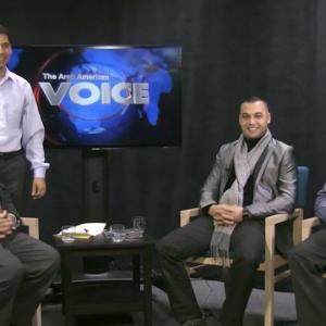 Fethi Bendida and Scott Neufville interviewed by Bill Jackson at Revere television station 11152014