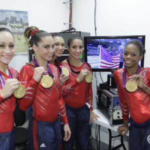 2012 SUMMER OLYMPICS -- US Women's Gymnasts
