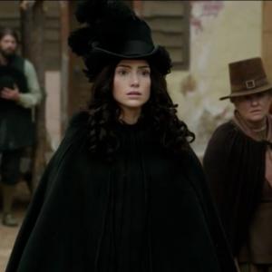 Lindsey Roberts with Janet Montgomery in SALEM 2014