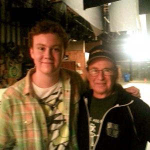 With Director Joel Zwick on Disney Channels 