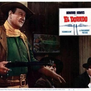 John Wayne and Edward Asner in El Dorado 1966