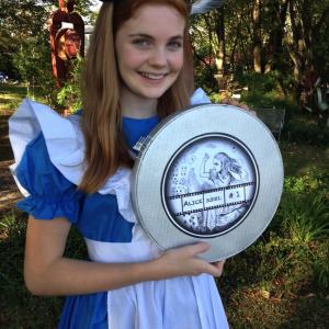 Ellie as Alice in Wonderland
